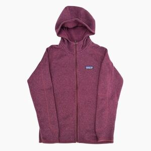 Patagonia Better Sweater Full Zip Hoodie Womens Small Purple Fleece STY25538